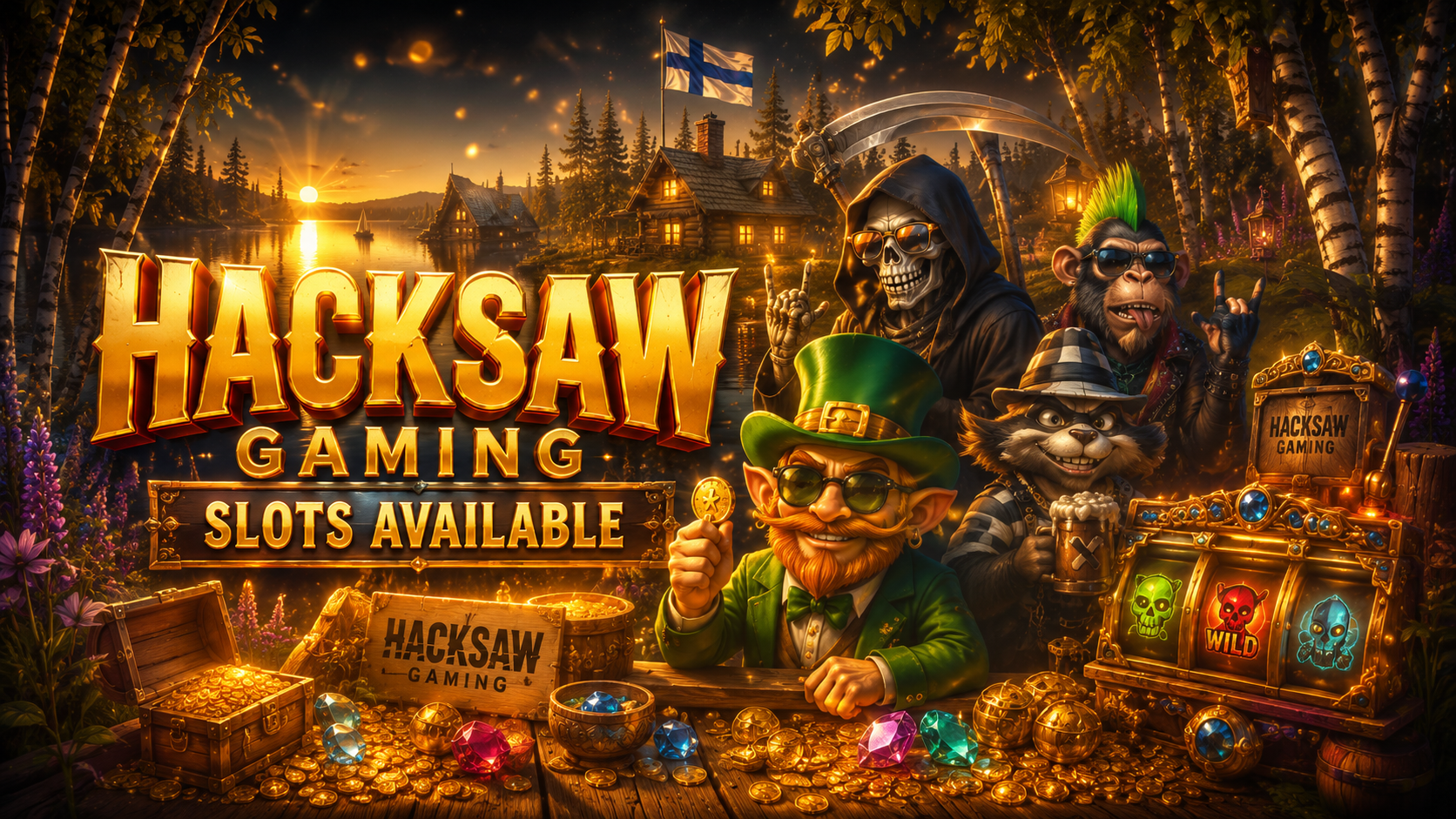 Hacksaw Gaming -kolikkopelit nyt saatavilla Lolajack Casinolla